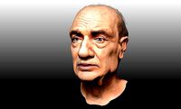 Old man head