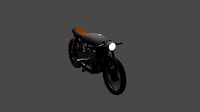 3d model of Cafe Racer