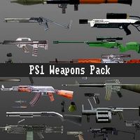 PS1 Weapons Pack