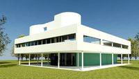 Villa Savoye Le Corbusier Revit
