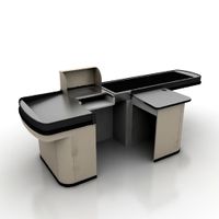 Desk 3D Model