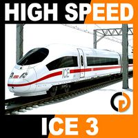 High Speed Train ICE 3 Siemens Velaro