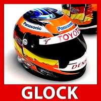 Helmet F1 2009 Timo Glock