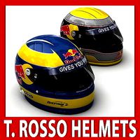 Helmet F1 2009 Sebastien Buemi and Sebastien Bourdais