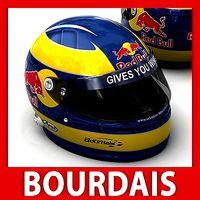 Helmet F1 2009 Sebastien Bourdais