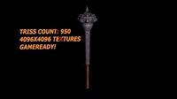 Lowpoly blunt Mace