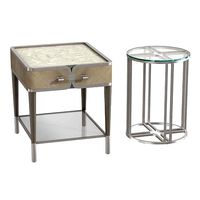 Michael Amini AICO LANTERNA side table