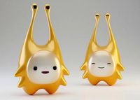 Yellow mini cute creature