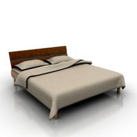 Bed 3D Model