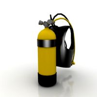 Aqualung 3D Model