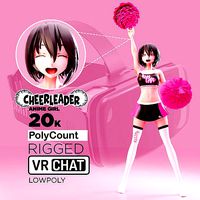 Cheerleader Anime Girl