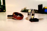 MICROCHIP JEWELRY RING  3D printing SLA print | 3D