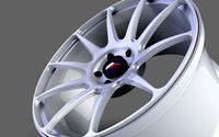 Japan Racing JR11 wheel silver 3D model | 3D