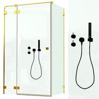 Shower cabin Essenza Pro Gold KDJ