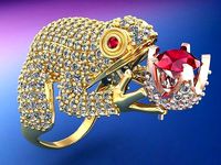 Toad Ring | 3D