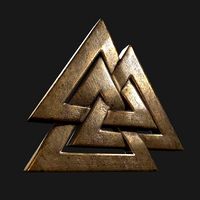 Valknut Plaque