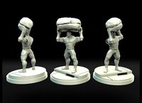 Marvel crisis protocol colossus presupported included | 3D