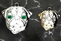 PUG Necklace | 3D