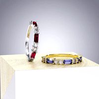 WEDDING RING STACK MY034 | 3D