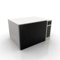 Microwave 3D Model