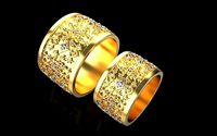 Wedding Rings 1861 | 3D