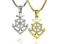 Anchor Pendant Anchor Necklace Men pendant  printable 3dmodel | 3D