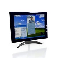 Monitor 3D Model