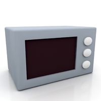 Microwave 3D Model