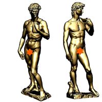 David Michelangelo sculpture 3D model for cnc carving 3D Print | 3D