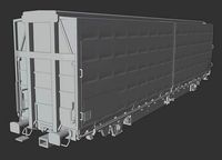 H0 1-87 scale Hbbillns freight car | 3D
