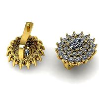 Earrings 886 | 3D