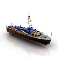 Ship 3D Model