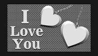 I love you design | 3D