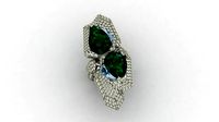 fashion ring | 3D
