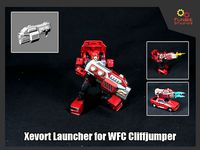 Xevort Launcher for Transformers WFC Cliffjumper | 3D