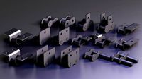 ANSI 40 Roller Chain Attachment Links | 3D