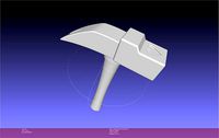 Jujutsu Kaisen Nobara Kugisaki Hammer Printable Assembly | 3D