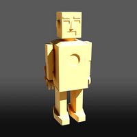 Toy Robot Lilliput - 3D printing | 3D