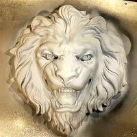 Lion head roar | 3D