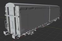 H0 1-87 scale Hbbins-tt 309 freight car | 3D