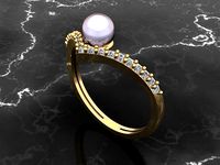 Pearl Ring | 3D