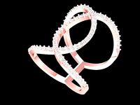 diamond ring for women 1237 | 3D