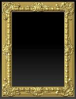 baroque frame | 3D