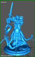 Corrupted Female Lt | 3D