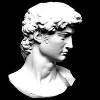 David by Michelangelo Bust | 3D