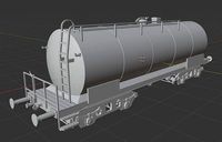 H0 1-87 scale Uerdingen tank car | 3D