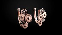 Earrings BuLGARI | 3D