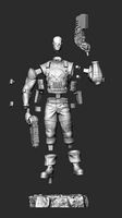 Punisher Captain America Version- Olivetti style | 3D