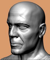 Bust Bruce Willis | 3D