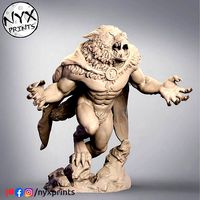 Lycaon of Arcadia - Werewolf -with cape- | 3D